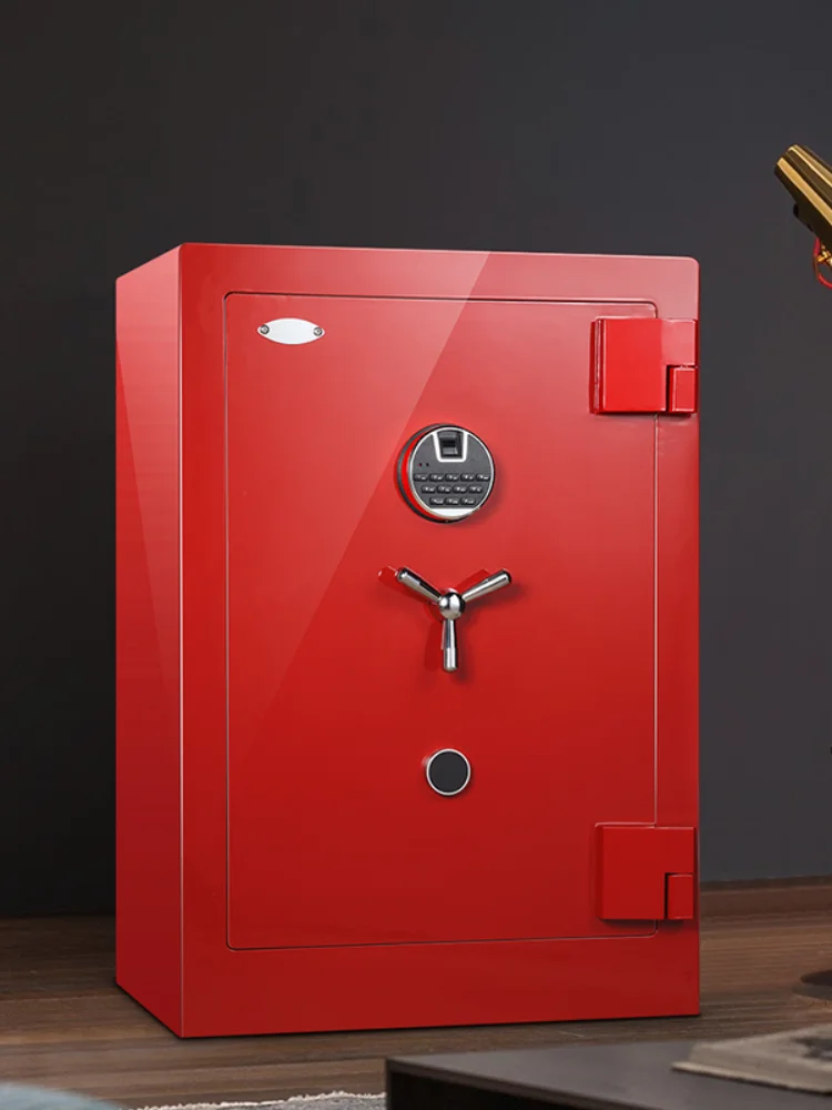 S744b6c029a9d47ba895c02f9d0528c2cB Safe box Watch Winders Automatic rotation Watch Cabinet Steel strongbox 6 watches Jewelry Necklace Ring Storage