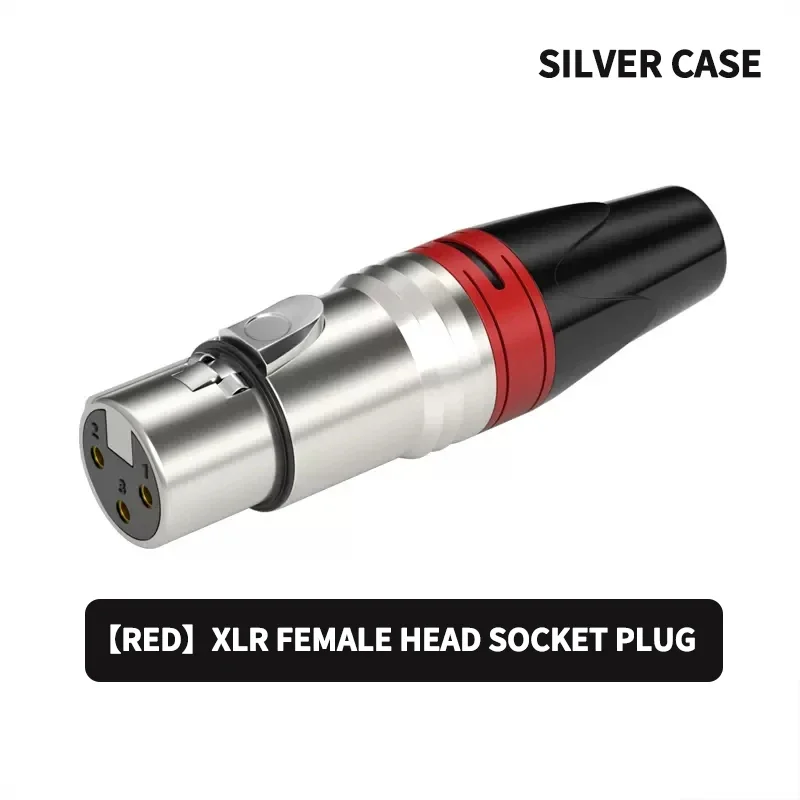 S74dfed3995b24affb167396999e645cdP 1 pcs Professional microphone cable XLR mixer power amplifier microphone cable microphone male female 3pins XLR audio connector