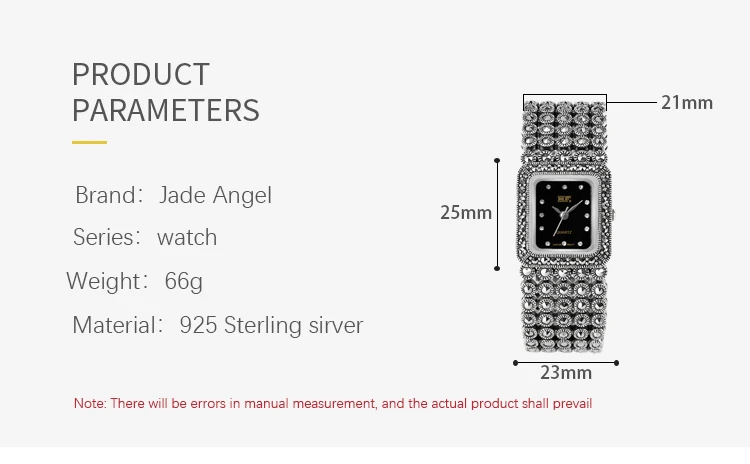 JADE ANGEL 925 Sterling Silver Ladies Vintage Oblong Quartz Watch Bracelet Classic Entry Lux High Quality Jewelry For Gift 12 S75a509f2d4034ee28d20690643c888f7z JADE ANGEL 925 Sterling Silver Ladies Vintage Oblong Quartz Watch Bracelet Classic Entry Lux High Quality Jewelry For Gift