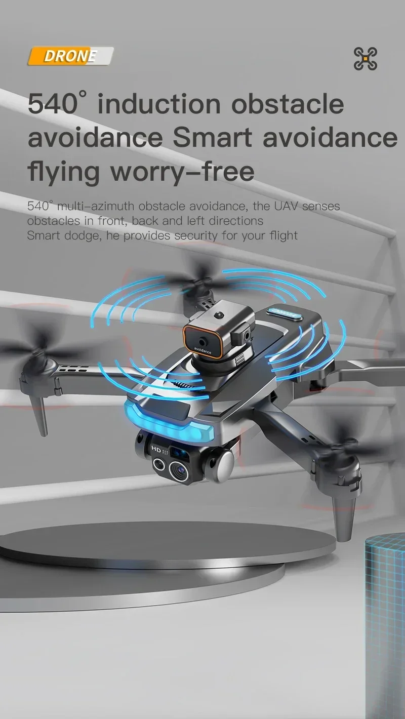 S83d3145d8a244c8e8792582283e1a532r Hot Toys P15 Drone 4K Professional Camera 8K GPS HD Aerial Photography Dual-Camera Omnidirectional Obstacle Avoidance Drone