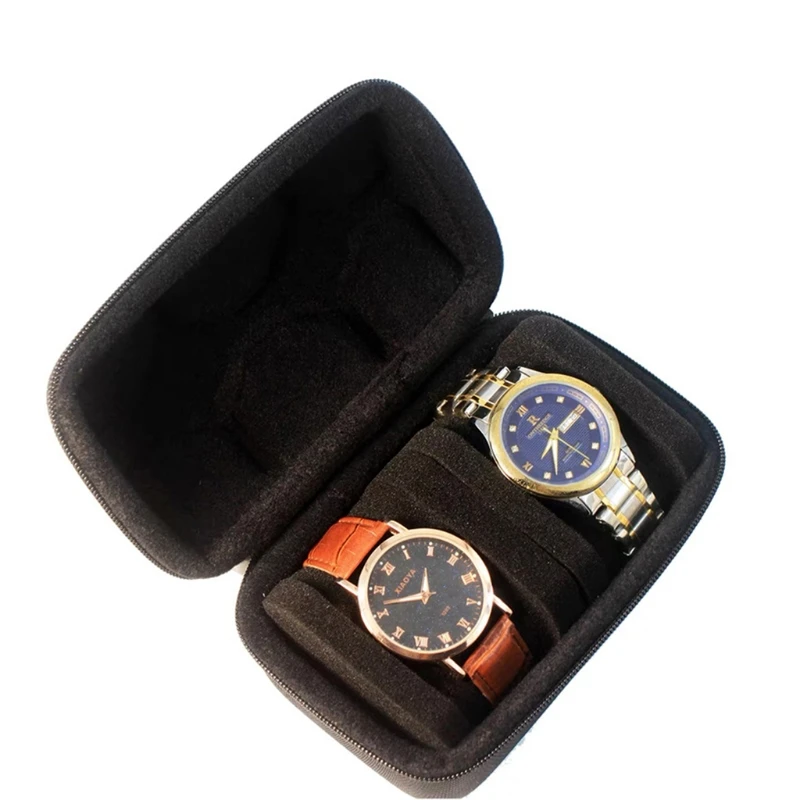 Portable Travel Watch Box Collector Storage Jewelry Storage Protector Black Watch Case Organizer for Men Gift 10 S8b013c16d6db4785b3c3a32509af4f77X Portable Travel Watch Box Collector Storage Jewelry Storage Protector Black Watch Case Organizer for Men Gift