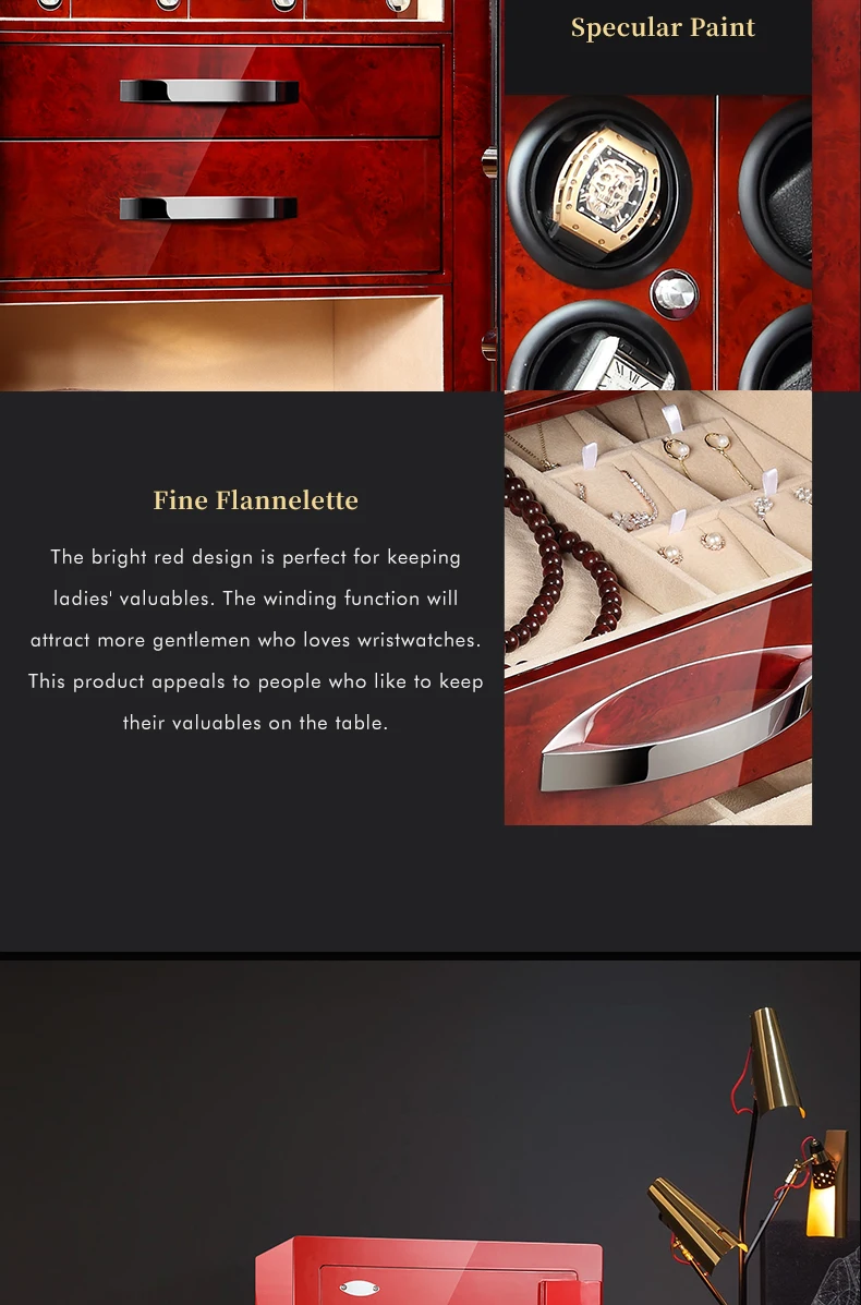 High quality watch winder safe box electronic fingerprint lock custom interior jewelry safe box 9 S905da32a24e94a56afdbd7245999a181B High quality watch winder safe box electronic fingerprint lock custom interior jewelry safe box