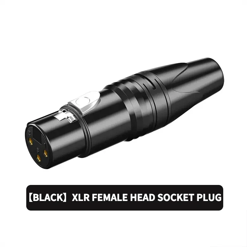 S92c03f6d23284edeb21a733d473d8f5ac 1 pcs Professional microphone cable XLR mixer power amplifier microphone cable microphone male female 3pins XLR audio connector