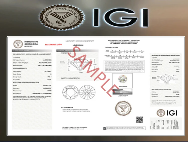 S94eac039f8ee4294993cd76b8813db563 IGI Certificate Oval Shape Lab Grown Diamonds CVD HPHT Loose Diamond VS1 DE EX VG 5ct