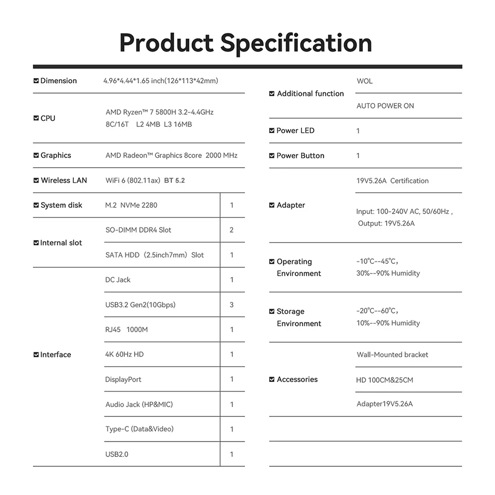 Beelink Mini PC SER5 Max AMD Ryzen 7 5800H DDR4 32G 500G NVME SSD SER6 Pro 7735HS DDR5 SER5 Pro 5700U 5500U Gaming Mini Computer 75 S9afed44bbd384e27a878062c63761ff9C Beelink Mini PC SER5 Max AMD Ryzen 7 5800H DDR4 32G 500G NVME SSD SER6 Pro 7735HS DDR5 SER5 Pro 5700U 5500U Gaming Mini Computer