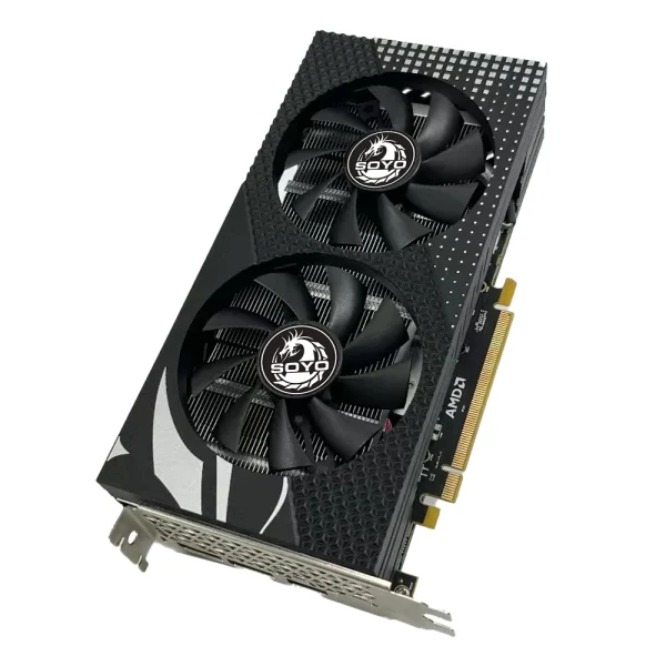 SOYO New AMD Radeon RX580 8G Graphics Card GDDR5 Memory 256Bit Gaming Video Card PCIE3.0x16 DP*3 Desktop Computer Combo - Image 3