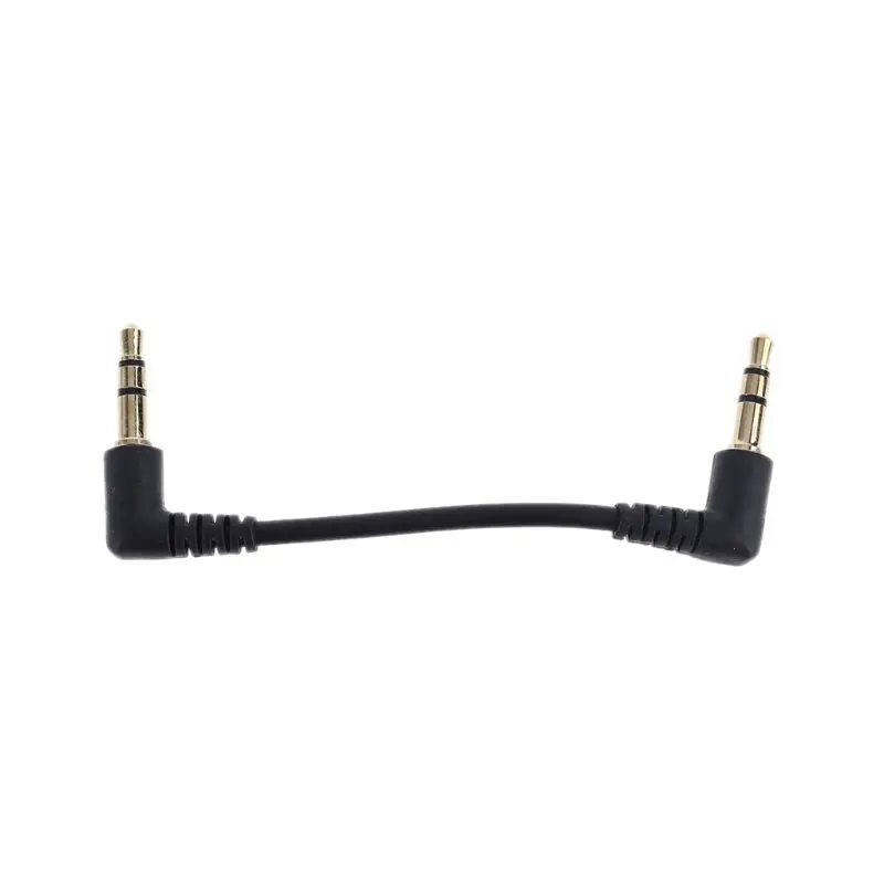 Sa091ce4d998e4afc919585e8b258437d3 Dual Male 3.5mm Cable Cord for Audio Mixer Microphones Camera Drop Shipping