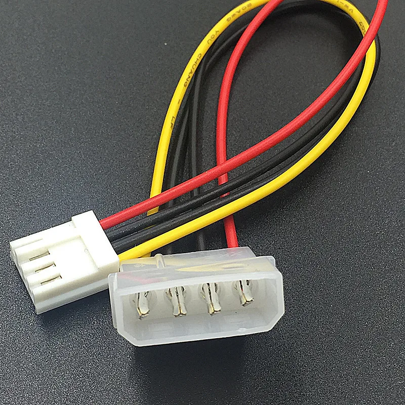 Sa1d3ce7c2ace4ce2aeb171a7da4c6cd9y 1pcs 4 Pin Molex IDE Male to 4P ATA Female Power Cable to Floppy Drive Adapter Computer PC Floppy Drive Connector Cord PSU