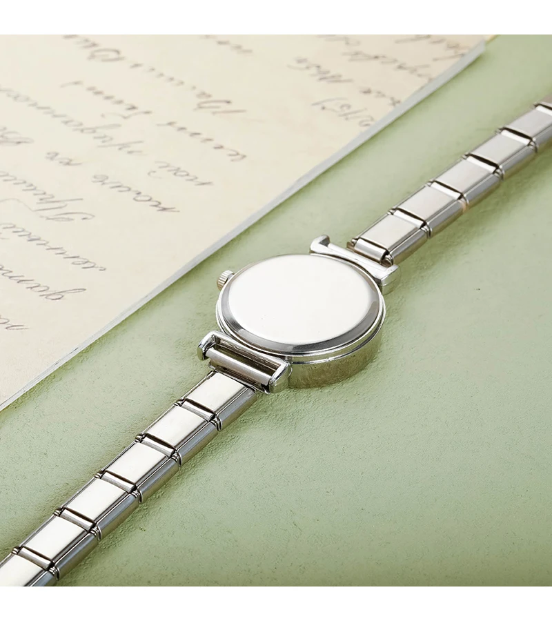 Sa4f2f7924053467880cc5345b186c797N Hapiship Fashion Women's Stainless Steel White Black Watch Bracelet Bangle For Party Friend Wife Birthday Jewelry Gift G150