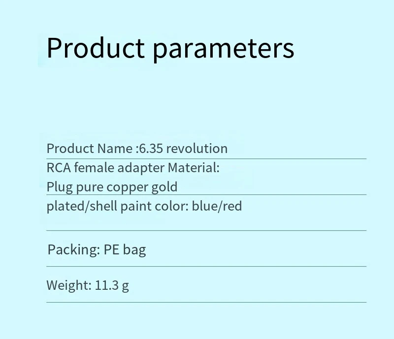 Sacc016dec7464f06af605a068b076b8cS S210G Gold Plated Adapter 6.35 to AV Head 6.5 Male to RCA Lotus Female Microphone Mixer Amplifier Audio Adaptor Connector