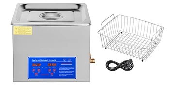 Sb1d9cd80771d466f9feb564622a3b9cbJ VEVOR Ultrasonic Cleaner Home Appliance Ultrasound Cleaner Ultrasound Cleaning Machine 1.3-30L Portable Washing Machine