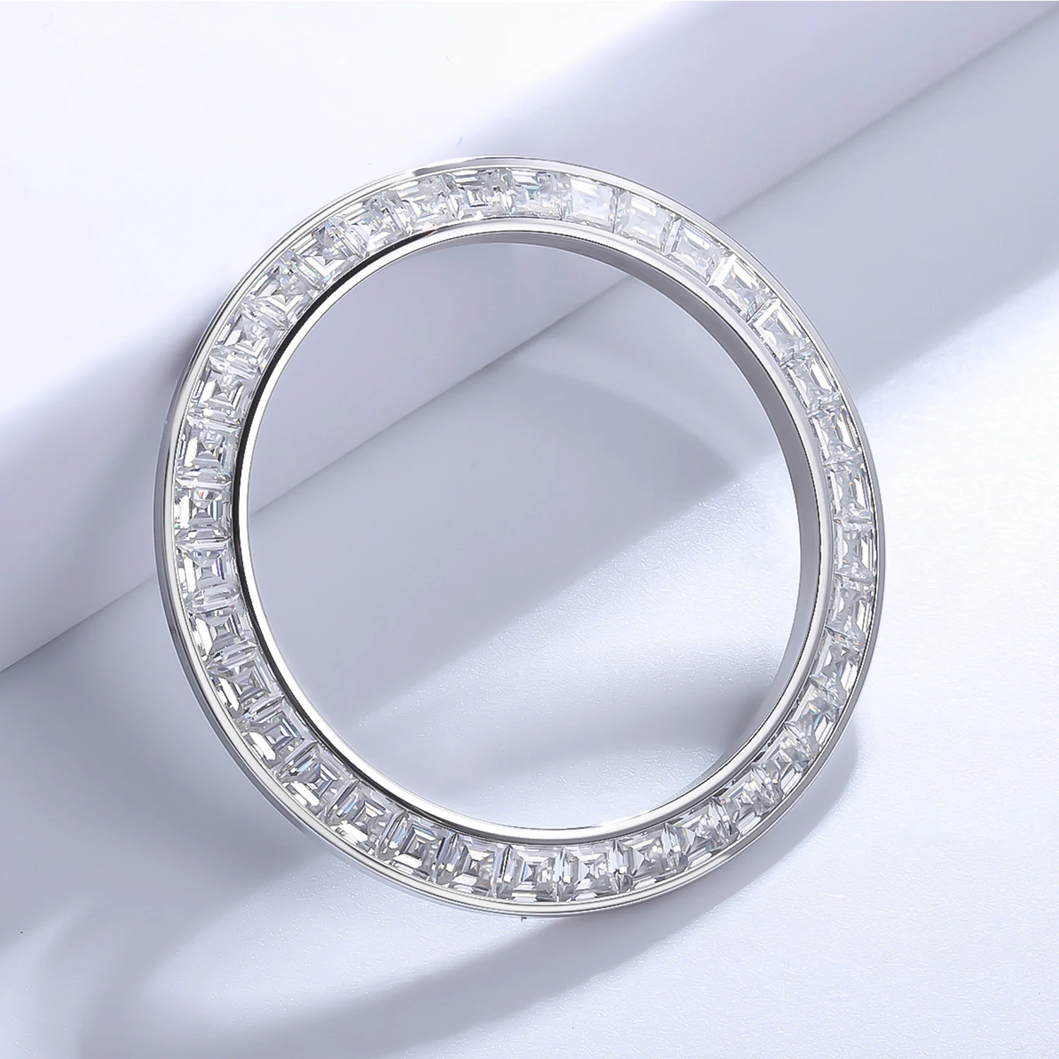 Sb6d26cddbe2f41a192137a6fd1fffabd7 Loose Gemstones for Watch Bezels without Steel Bezel Moissanite 36 Pieces per Set Watch Bezels For 40mm Watch Cases Gems