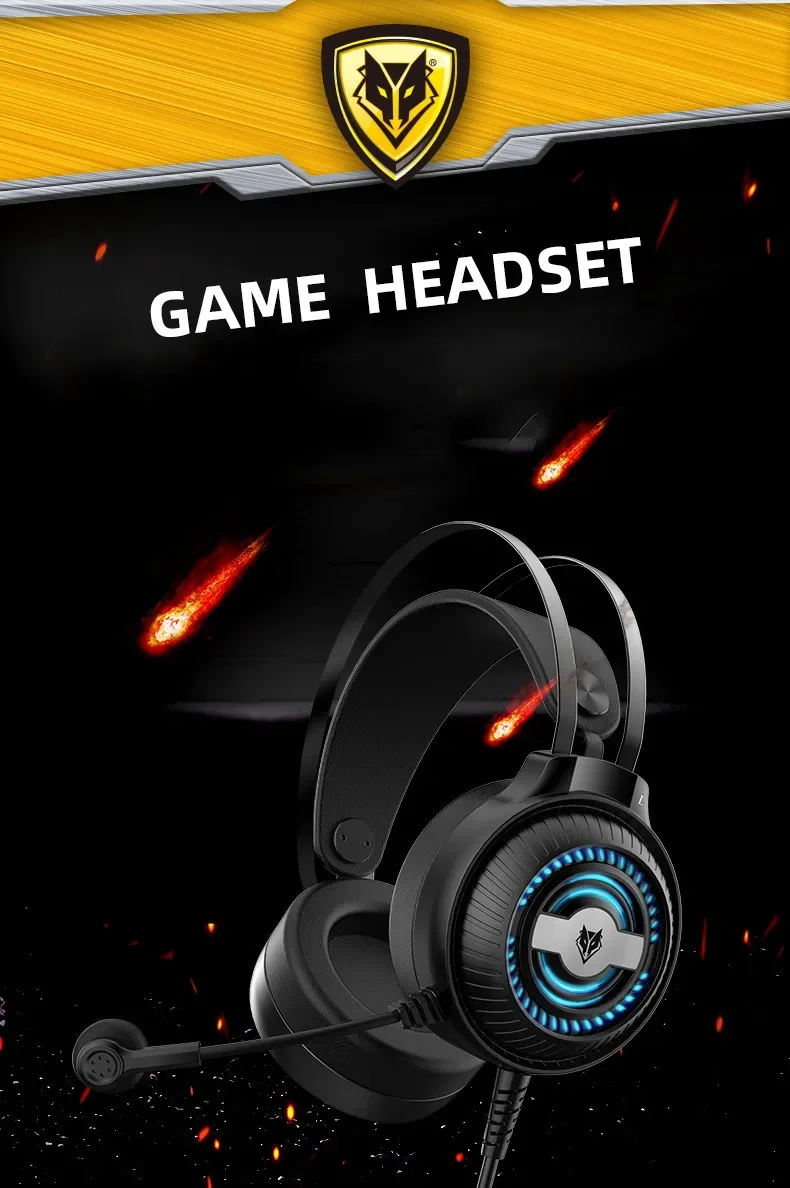 Sb71af3dcfb5a4e28877a7f336ab204b7Z Nubwo N1pro E-Sports PUBG Gaming Headset Computer with Microphone Surround Headset Wholesale Cross-Border Earphones