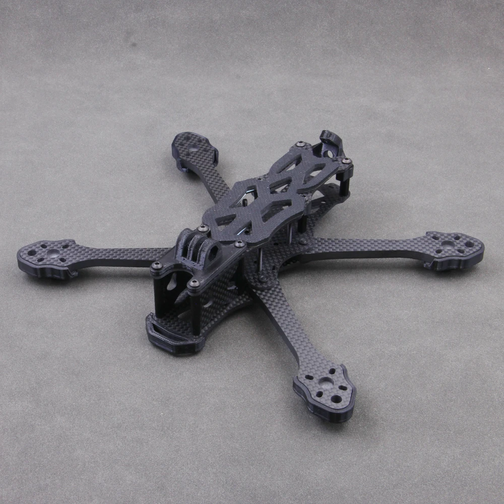 Sbbc7c06ce00c47b1828cce80fd38a896O Carbon Fiber FPV Frame kit Freestyle 5/6/7 inch with 5.5mm Arm for APEX HD RC Quadcopter Racing Drone parts