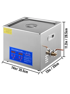 Sbf49456a0a5a452ba92557a6c71175a3C VEVOR Ultrasonic Cleaner Home Appliance Ultrasound Cleaner Ultrasound Cleaning Machine 1.3-30L Portable Washing Machine