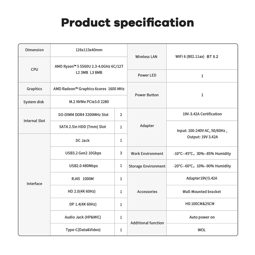 Beelink Mini PC SER5 Max AMD Ryzen 7 5800H DDR4 32G 500G NVME SSD SER6 Pro 7735HS DDR5 SER5 Pro 5700U 5500U Gaming Mini Computer 28 Sbfa42757d3dc4ff1bb826530f198e029u Beelink Mini PC SER5 Max AMD Ryzen 7 5800H DDR4 32G 500G NVME SSD SER6 Pro 7735HS DDR5 SER5 Pro 5700U 5500U Gaming Mini Computer