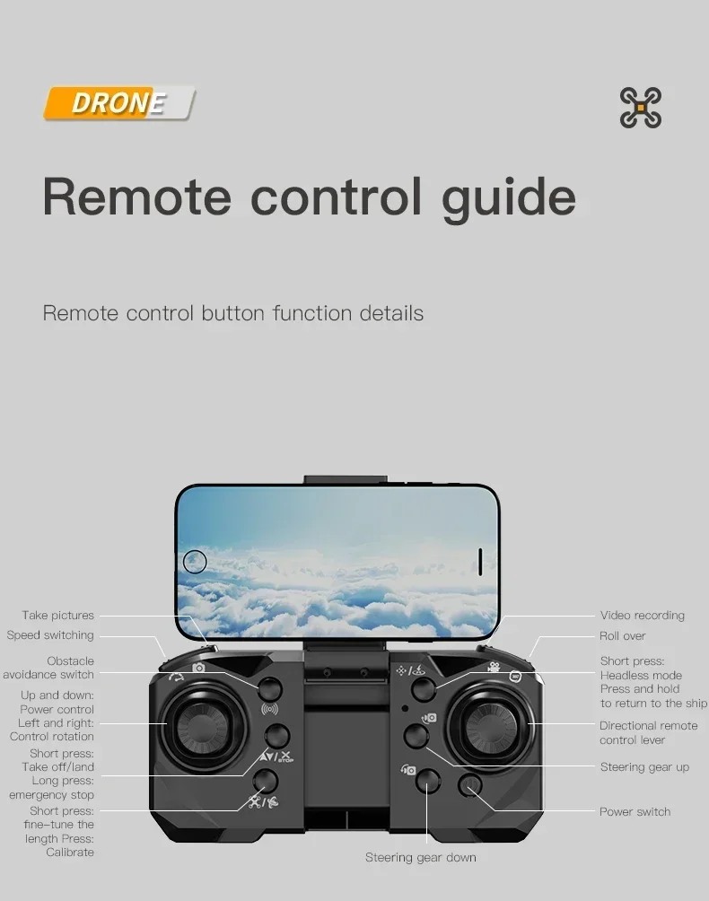 Hot Toys P15 Drone 4K Professional Camera 8K GPS HD Aerial Photography Dual-Camera Omnidirectional Obstacle Avoidance Drone