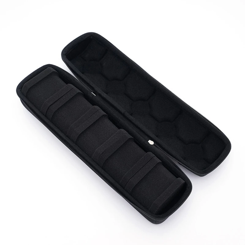 Portable Travel Watch Box Collector Storage Jewelry Storage Protector Black Watch Case Organizer for Men Gift 14 Sdb49e8897b114f08aa5eda187395a265N Portable Travel Watch Box Collector Storage Jewelry Storage Protector Black Watch Case Organizer for Men Gift