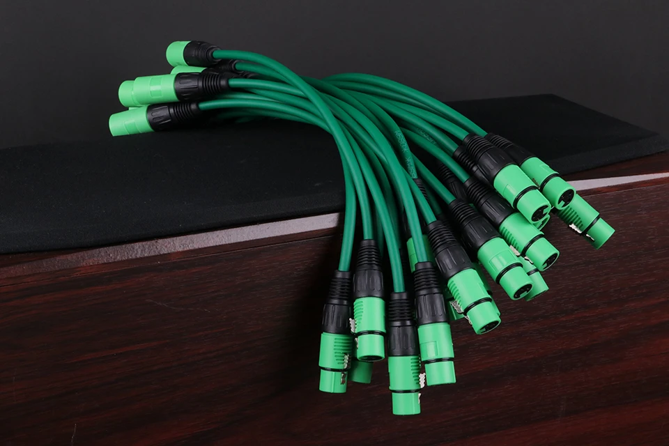 Se0b3b711cd684ae380e96439cb5a82e1b 1PC 3Pin XLR Cable Male to Female Plastic Plug OFC Copper Shielded For Mixer Microphone Amplifier 0.3m 1m 2m 3m 5m 8m 10m 15m