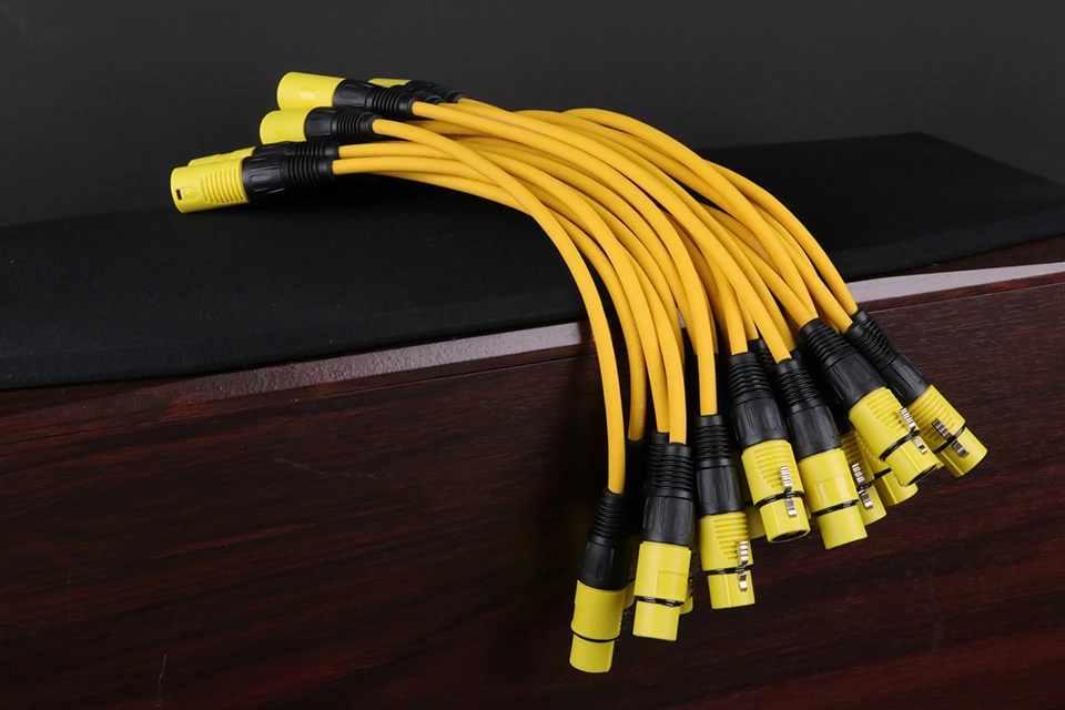 Se1b19a9cb4ee404db77407ffbaeb1cbbN 1PC 3Pin XLR Cable Male to Female Plastic Plug OFC Copper Shielded For Mixer Microphone Amplifier 0.3m 1m 2m 3m 5m 8m 10m 15m