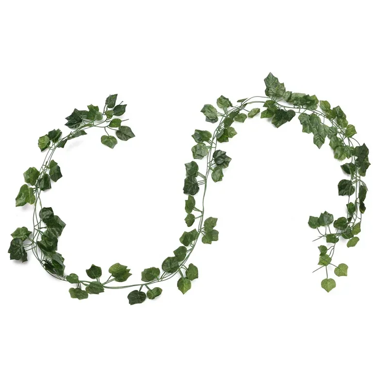 Se80c3fdb00014ce19095a6c71fa361b54 200CM Artificial Plant Green Ivy Leaf Garland Fake Plant Creeper Hanging Vine DIY for Wedding Party Home Garden Wall Decoration
