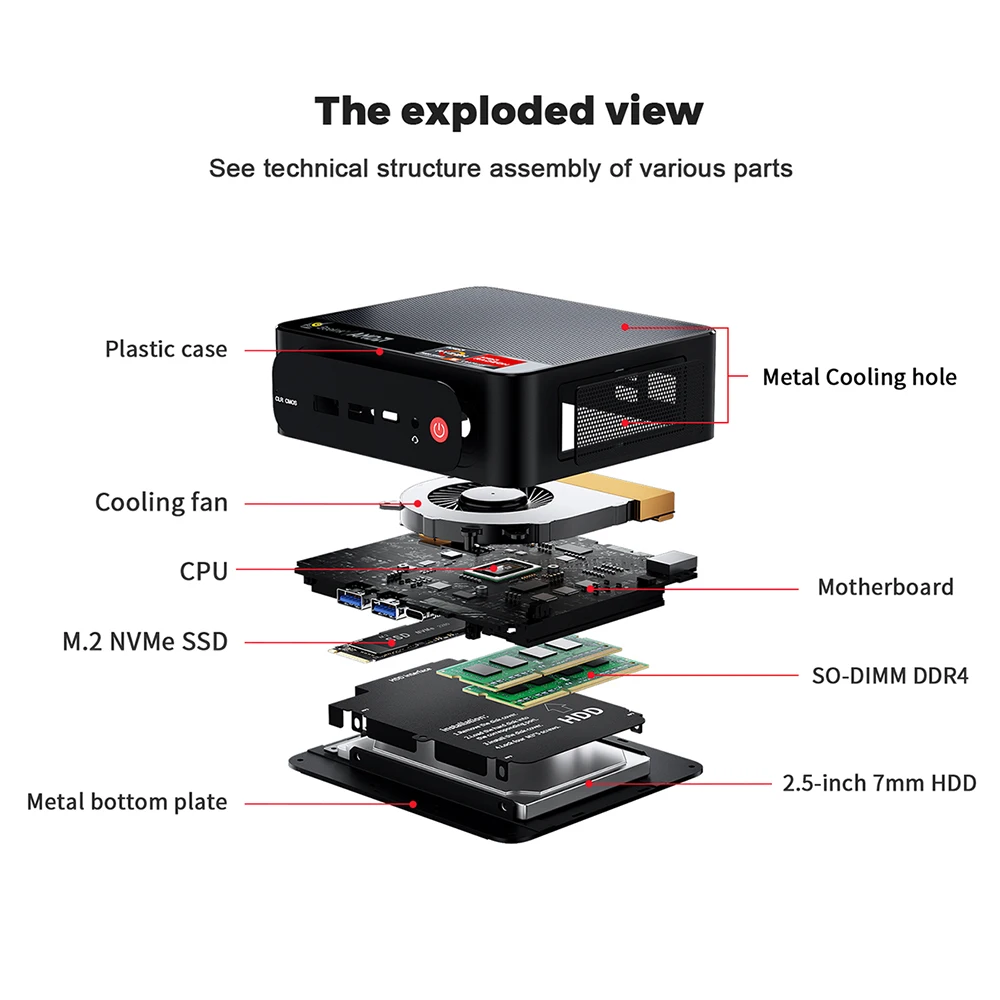 Beelink Mini PC SER5 Max AMD Ryzen 7 5800H DDR4 32G 500G NVME SSD SER6 Pro 7735HS DDR5 SER5 Pro 5700U 5500U Gaming Mini Computer 24 Seae6f1b30fc84c9aabfb6a2ed318db2bX Beelink Mini PC SER5 Max AMD Ryzen 7 5800H DDR4 32G 500G NVME SSD SER6 Pro 7735HS DDR5 SER5 Pro 5700U 5500U Gaming Mini Computer