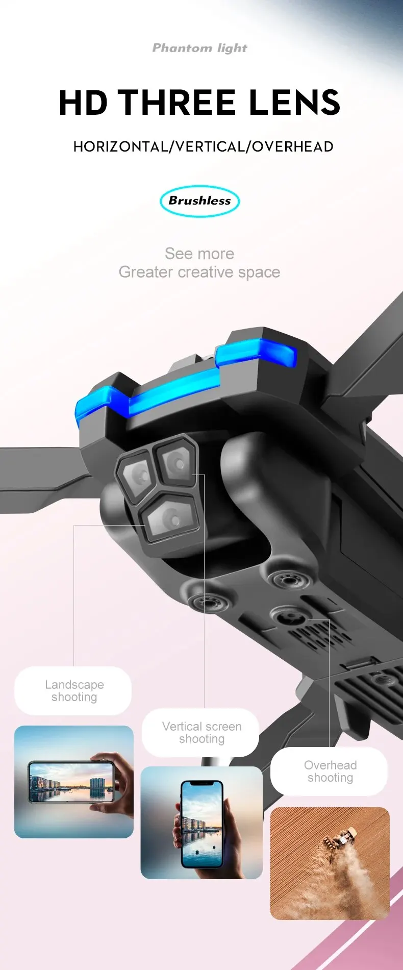 Sec223faafdaa4d7cb5dea11293f33436f S8S GPS Drone 5G Wifi 8K HD Dual ESC Camera Optical Flow 360° Obstacle Avoidance Brushless Motor RC Foldable Quadcopter 9000M