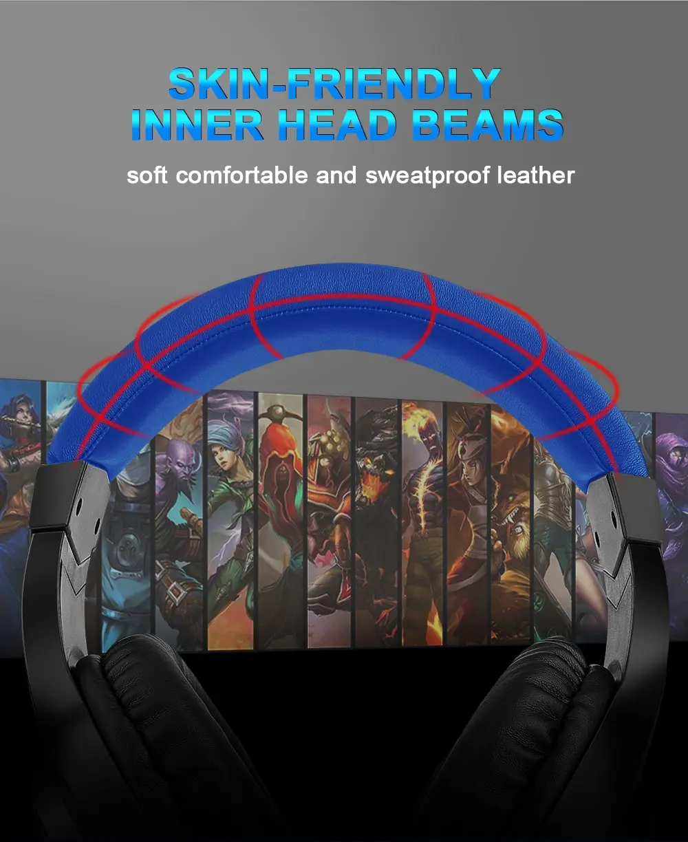 Sfe4226fa196d44c19598e91059b63bd6E REDRAGON HYLAS H260 RGB Gaming Headphone,3.5mm Surround Sound Computer PC Headset Earphones Microphone for PS4 Switch Xbox-one