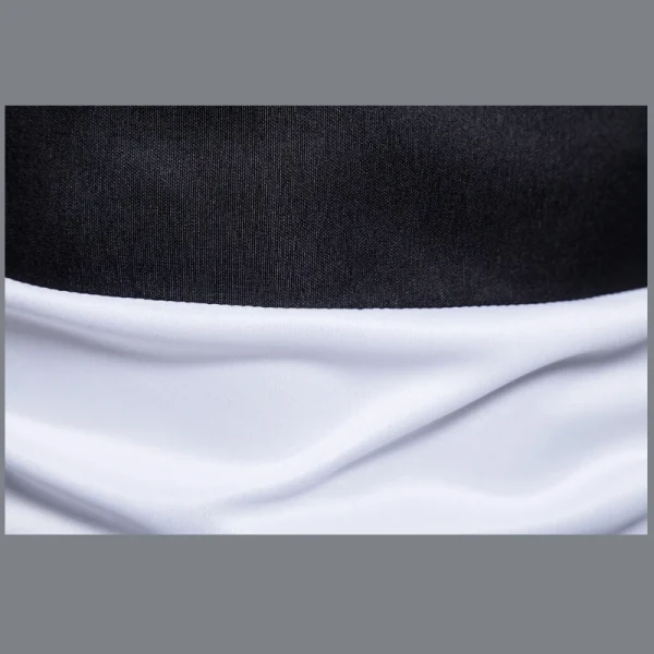 Spring Autumn Men's Polo Shirts Long Sleeve Business Casual Tops Lapel Pullover T-Shirts - Image 6