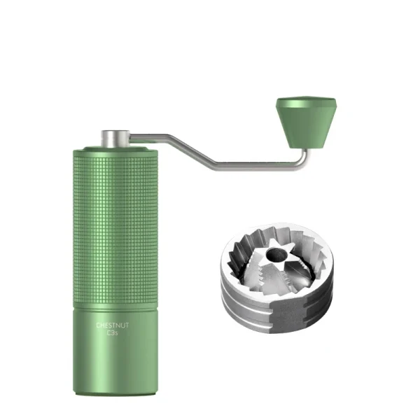TIMEMORE Chestnut C2 C3 Manual Coffee Grinder S2C Burr Inside High Quality Portable Hand Grinder with Dual Bearing Positioning