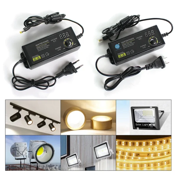 Various Voltage 3V 12V 24V 36V Adjustable AC-DC Power Supply Adapter 3V-24V-3A With Jack Adapter Plug Female For Home Appliance - Image 6