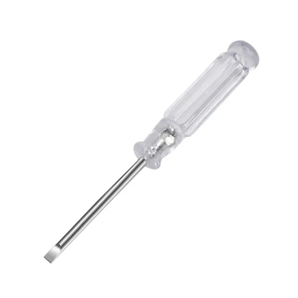 YYSD Small Mini Screwdriver with Transparent Handle Anti-skid Home Appliance Repair