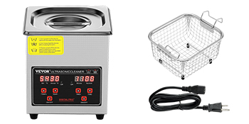 ultrasonic cleaner a100 3 1 VEVOR 2L 3L 6L 10L 22L 30L Ultrasonic Cleaner Stainless Steel Portable Heated Cleaning Washing Machine Ultrasound Home Appliance