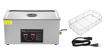 ultrasonic cleaner a100 3 4 VEVOR 2L 3L 6L 10L 22L 30L Ultrasonic Cleaner Stainless Steel Portable Heated Cleaning Washing Machine Ultrasound Home Appliance