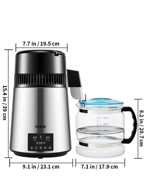VEVOR 4L Water Distiller Purifier Filter Dispenser Drinking Bottle Softener Dual Temp Display Overheat Protection Home Appliance 17 water distiller a100 2 VEVOR 4L Water Distiller Purifier Filter Dispenser Drinking Bottle Softener Dual Temp Display Overheat Protection Home Appliance